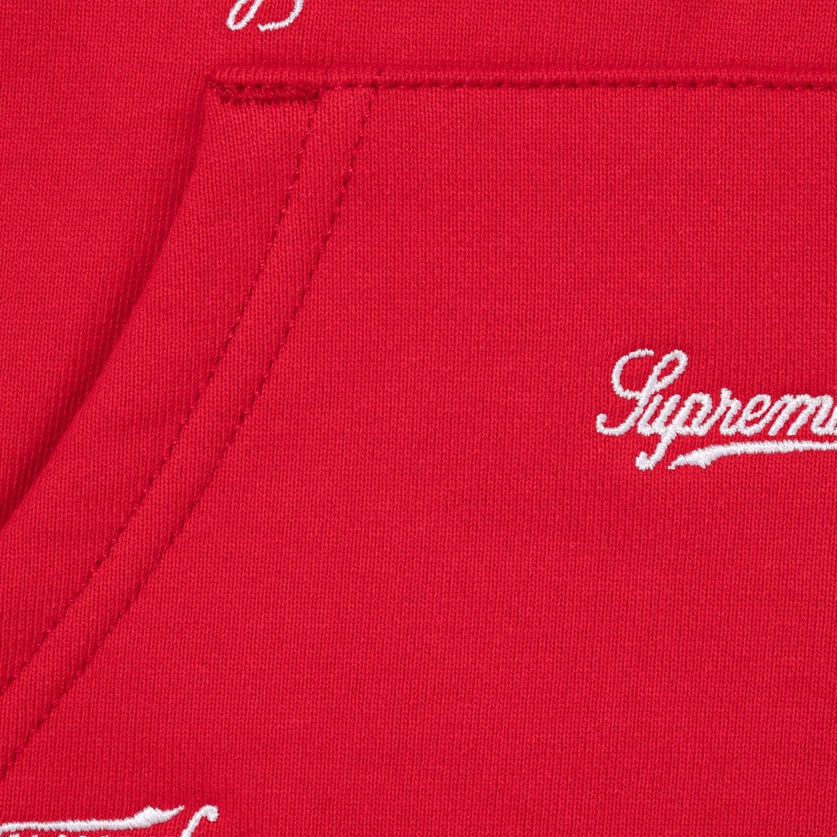 Repeat Script Zip Up Hooded Sweatshirt view 7